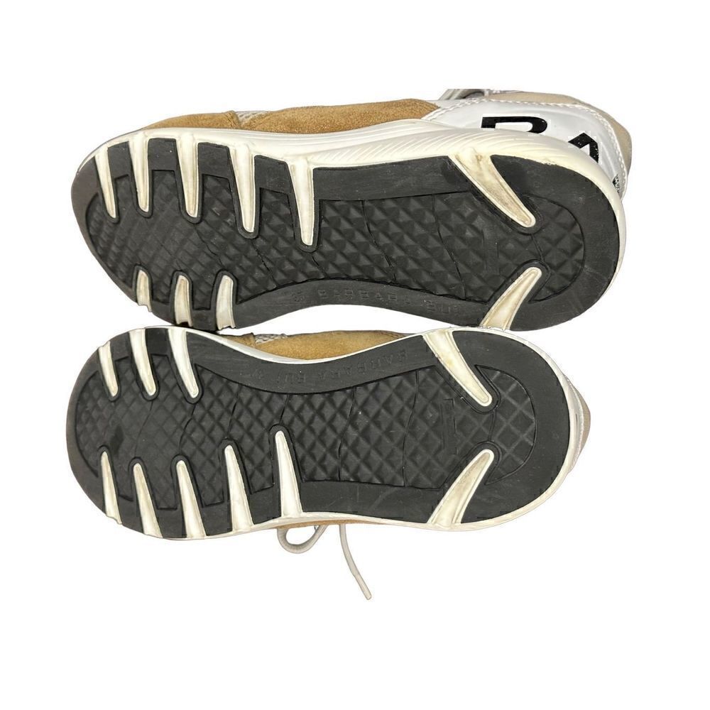 Barbara Bui Suede Colorblock
Pattern Sneakers - Neutrals... - Picture 7 of 7